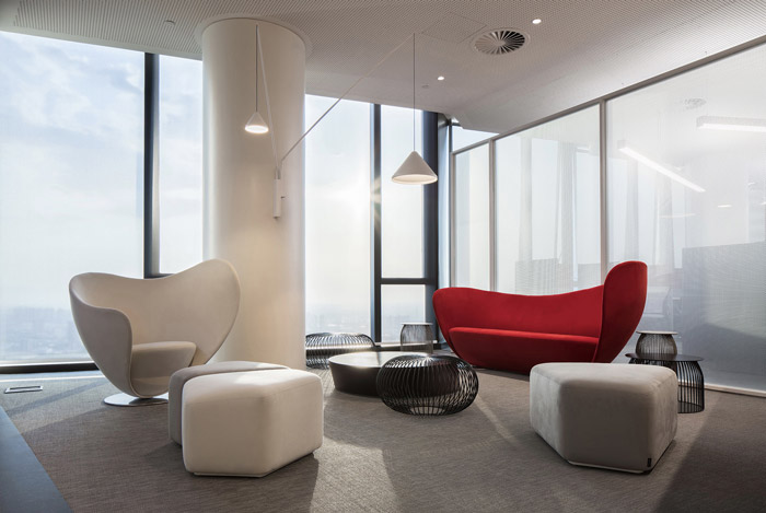 集團(tuán)辦公樓洽談室設(shè)計效果圖