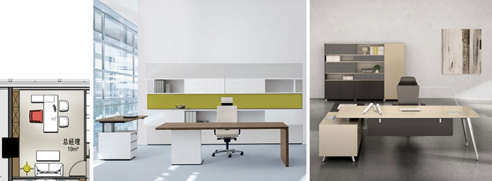 杭州星耀城總經理辦公室示意圖