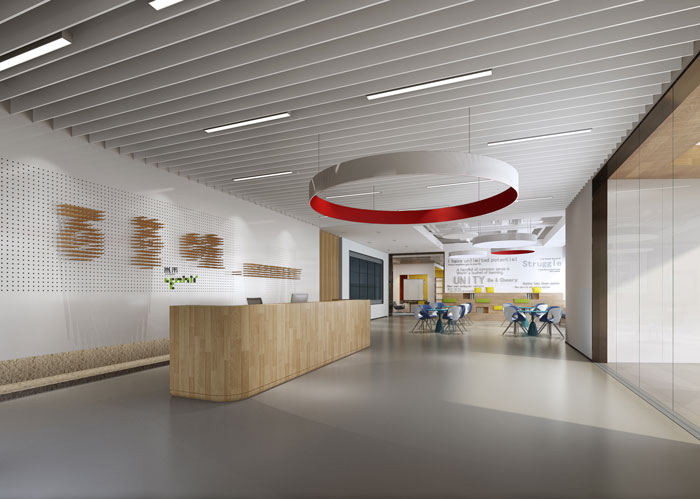 杭州食品公司辦公室裝修設計效果圖