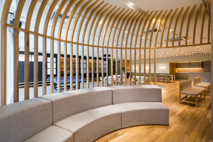 開發中心辦公室洽談區裝修設計效果圖