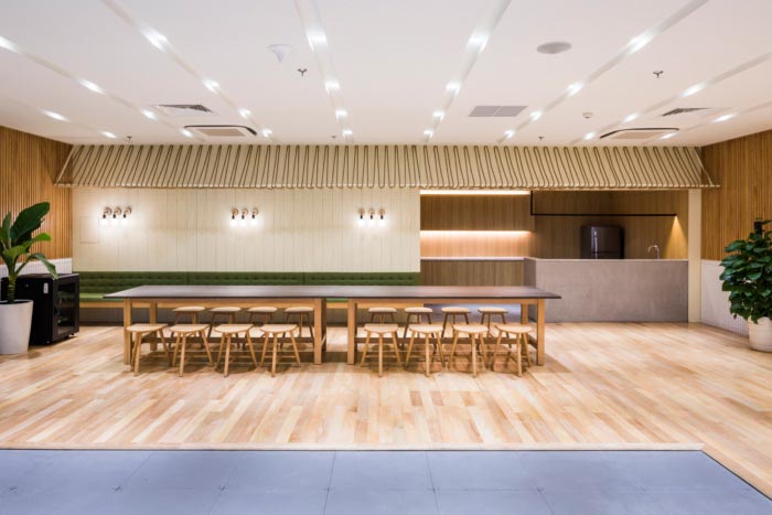 開發中心辦公室接待區裝修設計效果圖