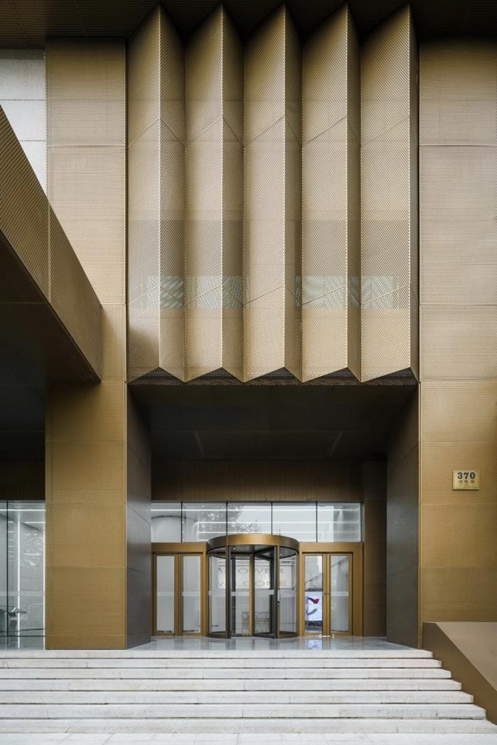 上海寶鋼大廈入口設計方案