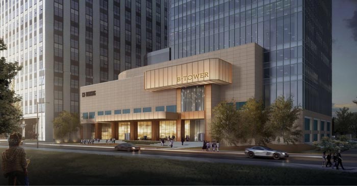 上海寶鋼大廈設計效果圖