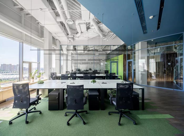 二（2）層辦公室辦公區(qū)設(shè)計(jì)方案