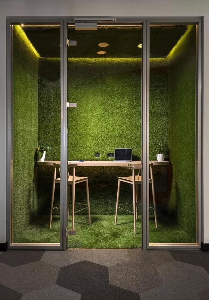 2500平方獨立辦公裝修設(shè)計效果圖