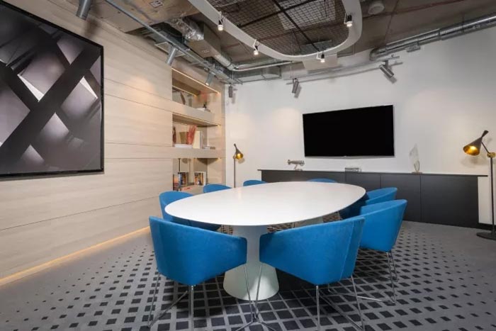 2500平方辦公室洽談室裝修設(shè)計效果圖