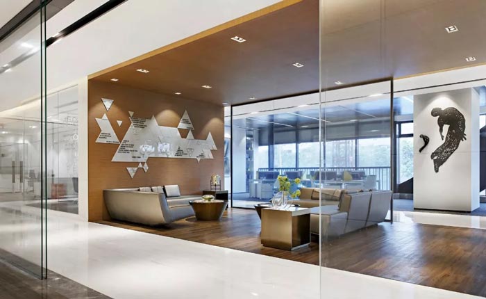 辦公樓綜合體二層接待設計方案