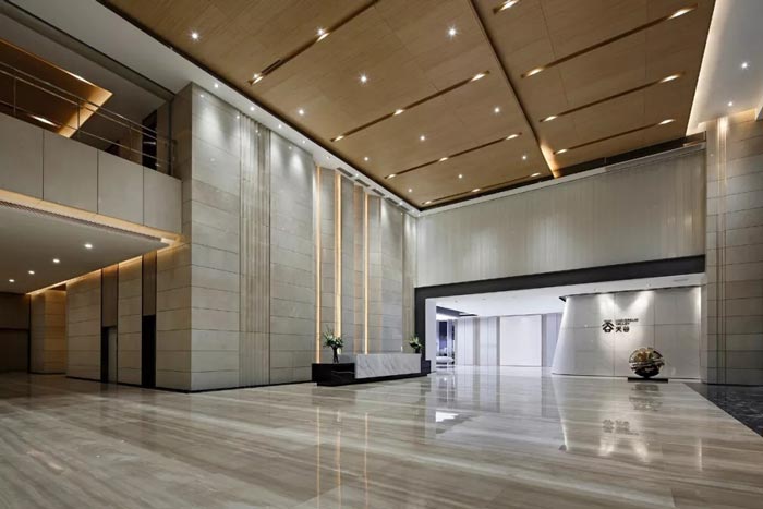 辦公樓綜合體前臺設計方案