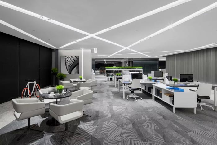 3000平方辦公樓辦公區(qū)設(shè)計(jì)方案