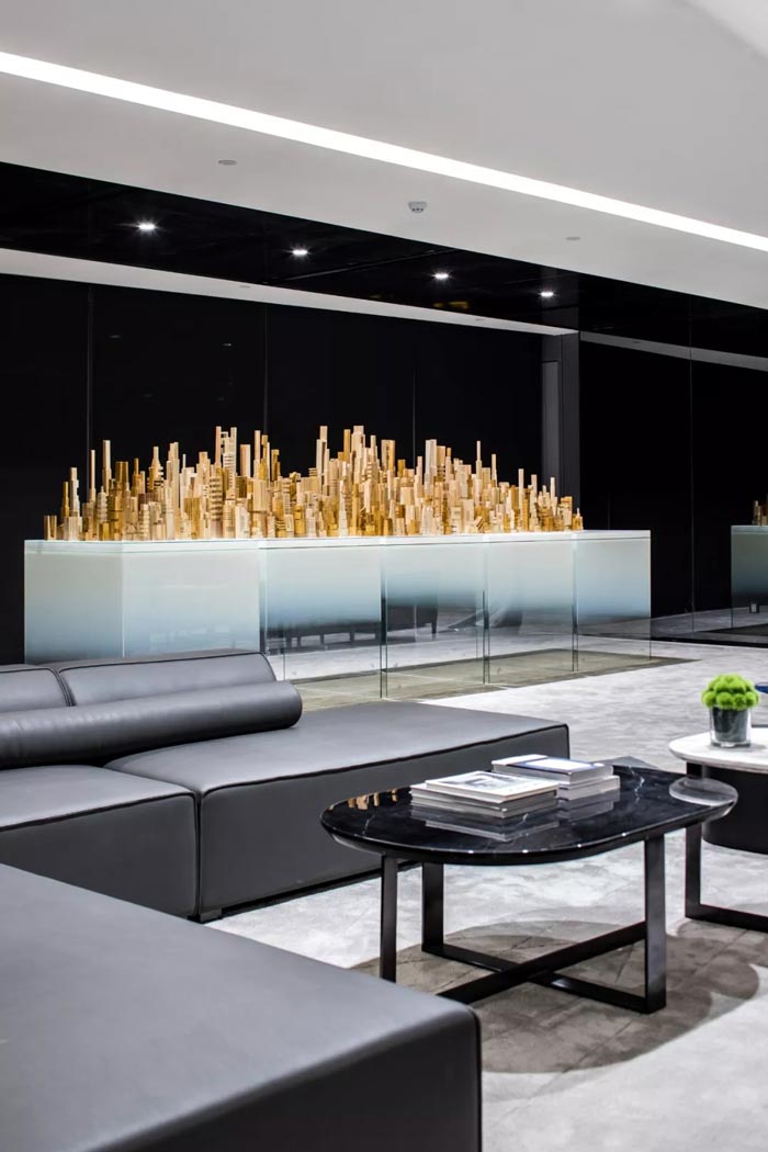 3000平方辦公樓接待區(qū)設(shè)計(jì)方案