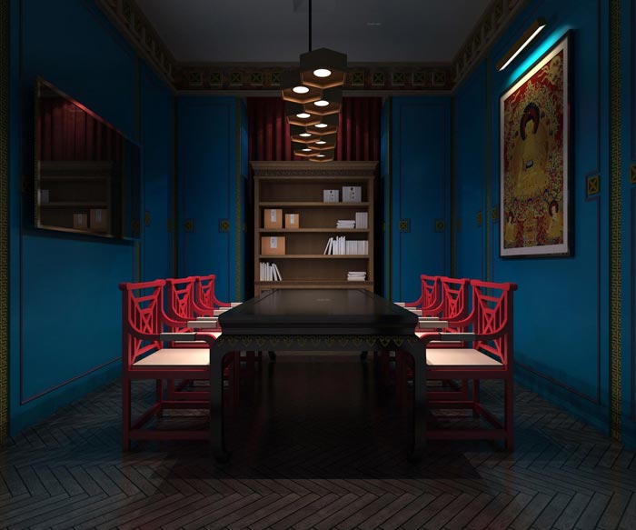 創業孵化器閱讀區裝修設計效果圖