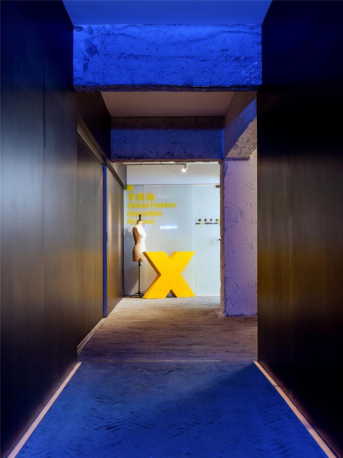 舊公寓改造辦公室走廊裝修設計效果圖