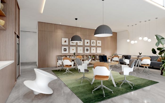 國企總部辦公室空間設計案例